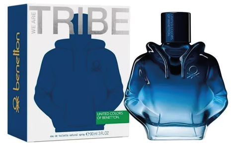 BENETTON COFRE WE ARE TRIBE EDT X 90 ML.